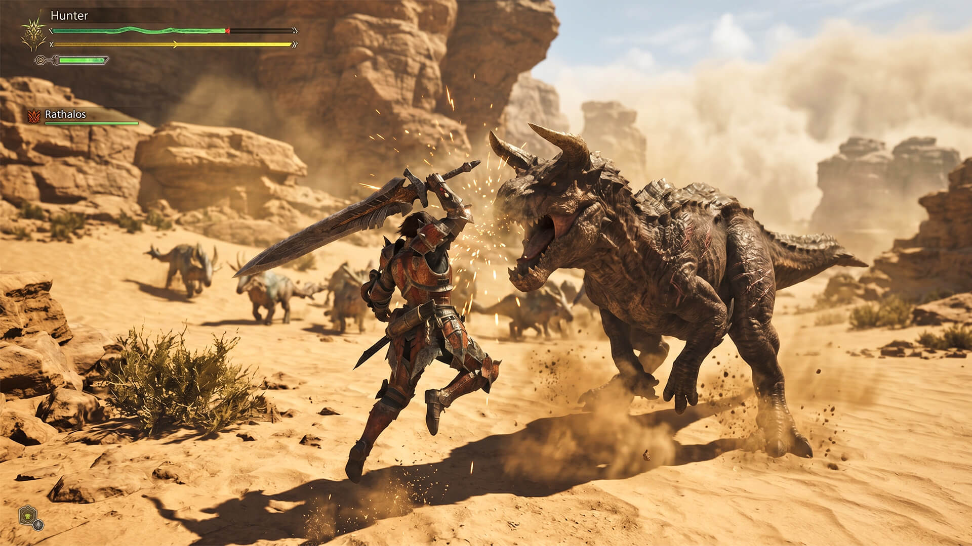 Bentang alam anu endah sacara visual ti Monster Hunter Wilds anu nunjukkeun kakuatan RE Engine di taun 2026.