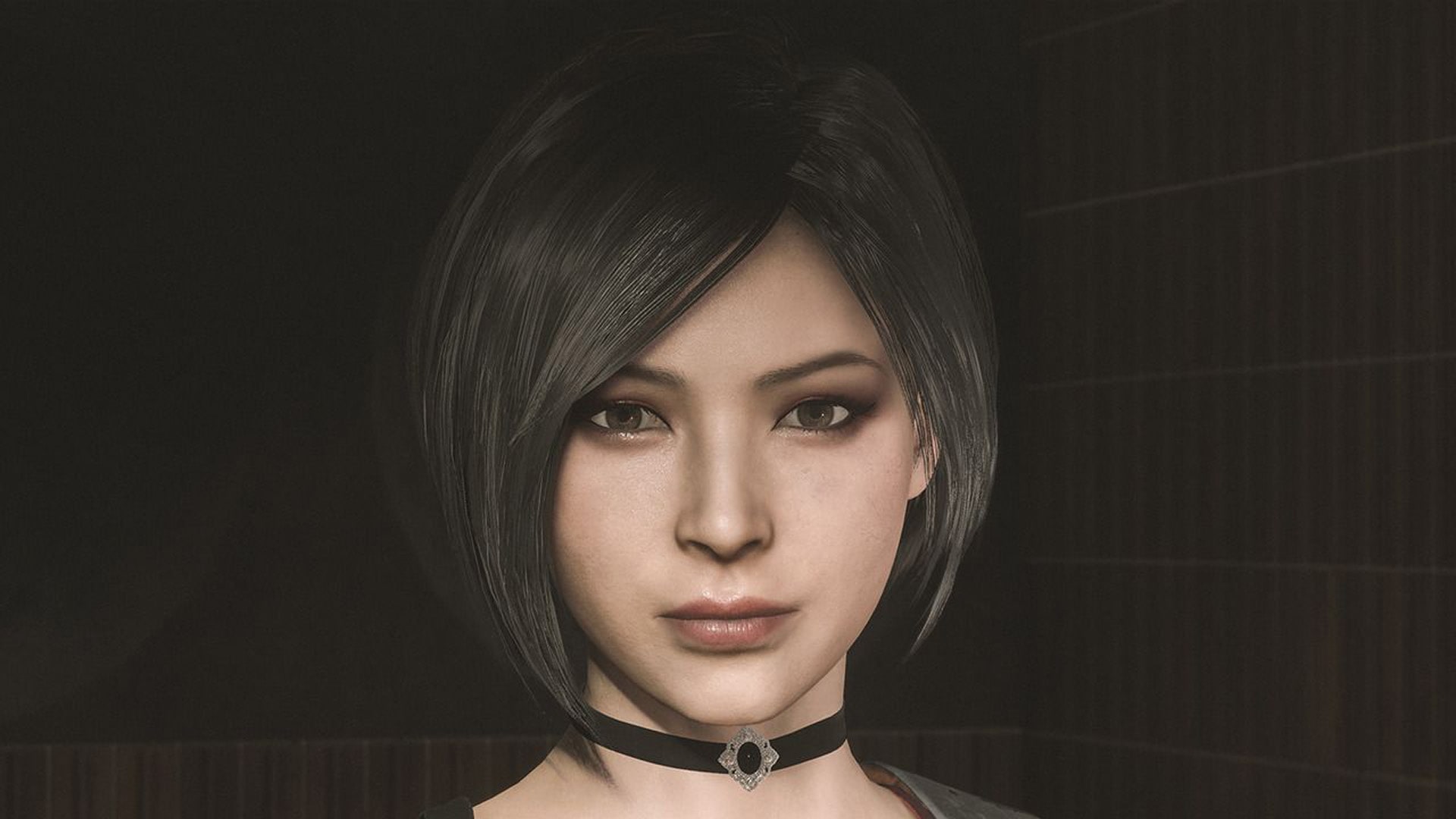 Portrait of Ada Wong from the Resident Evil 2 Remake