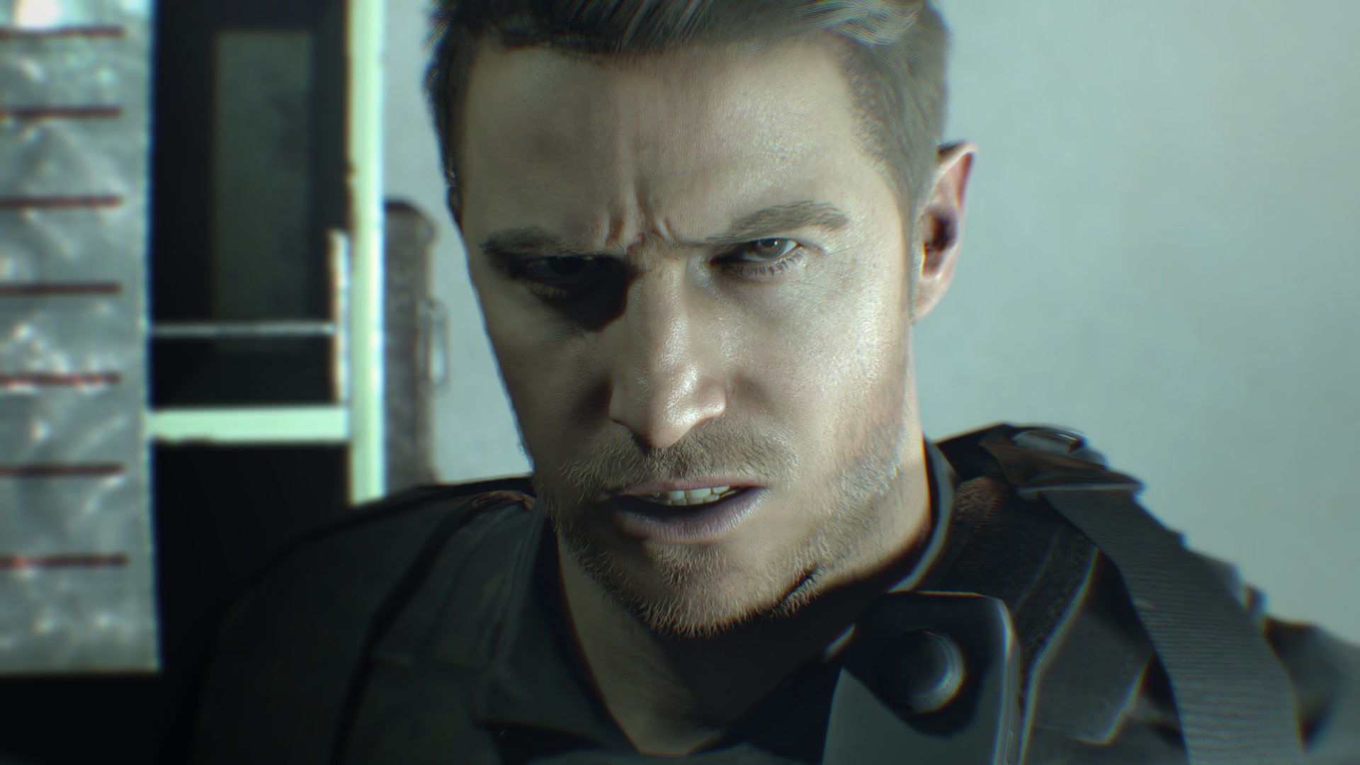 Portrait of Chris Redfield from Resident Evil Village