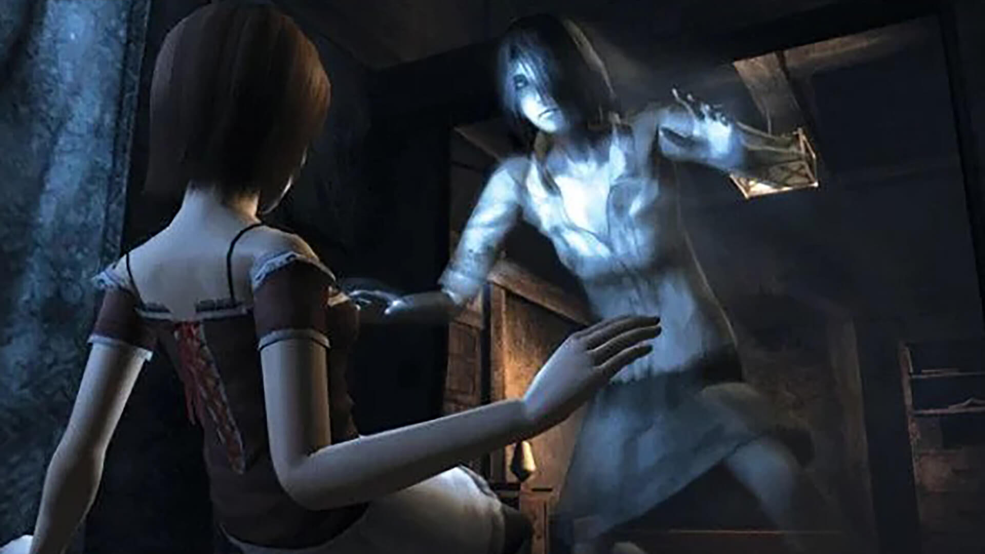 Cover Art for Project Zero 2 Wii Edition featuring the Amakura Twins