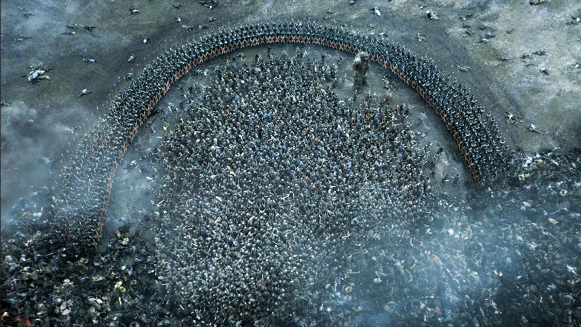 Artwork from Game of Thrones titled 'Rise of the Phalanx'