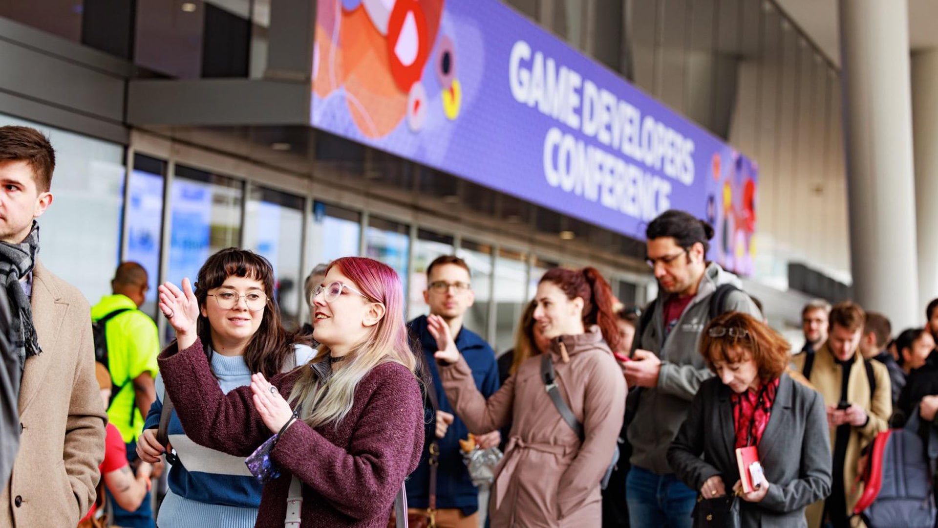 Pioneering the Future: Crafting Virtual Realities at GDC 2023 Group of game creators creating virtual worlds at GDC 2023