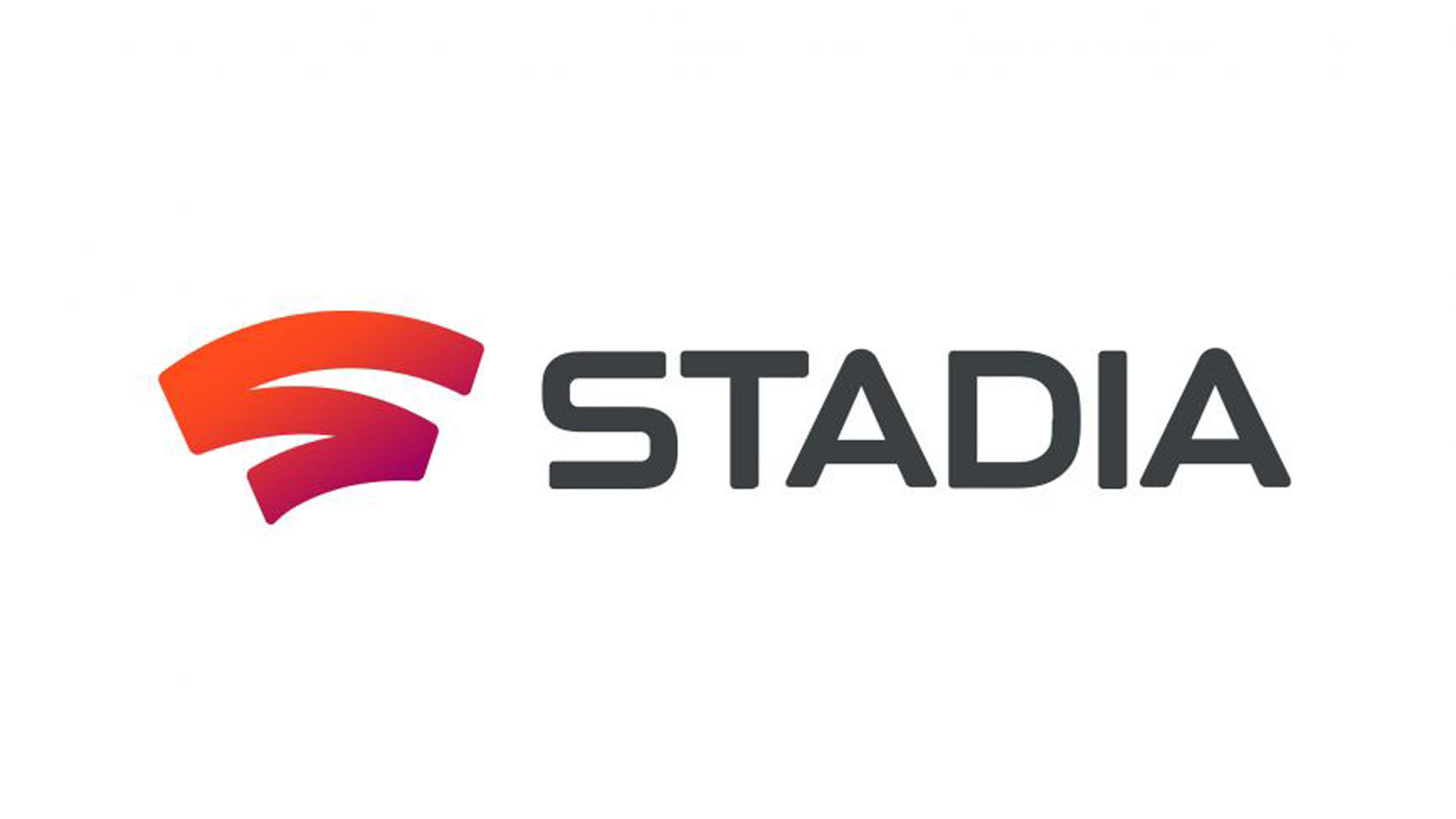 Google Stadia logo on a blurred background