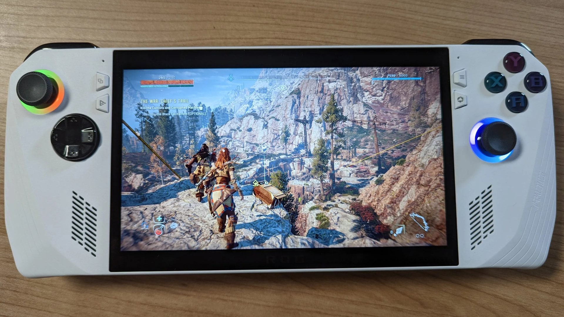 ASUS ROG Ally, a powerful Windows-based handheld gaming device