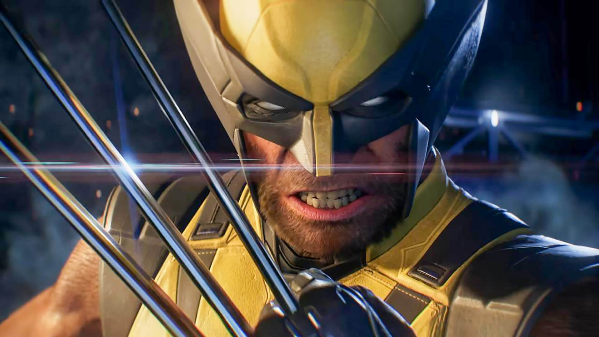 Official cover art for Marvel's Wolverine on PS5, featuring Logan with adamantium claws extended against a dark, gritty background.