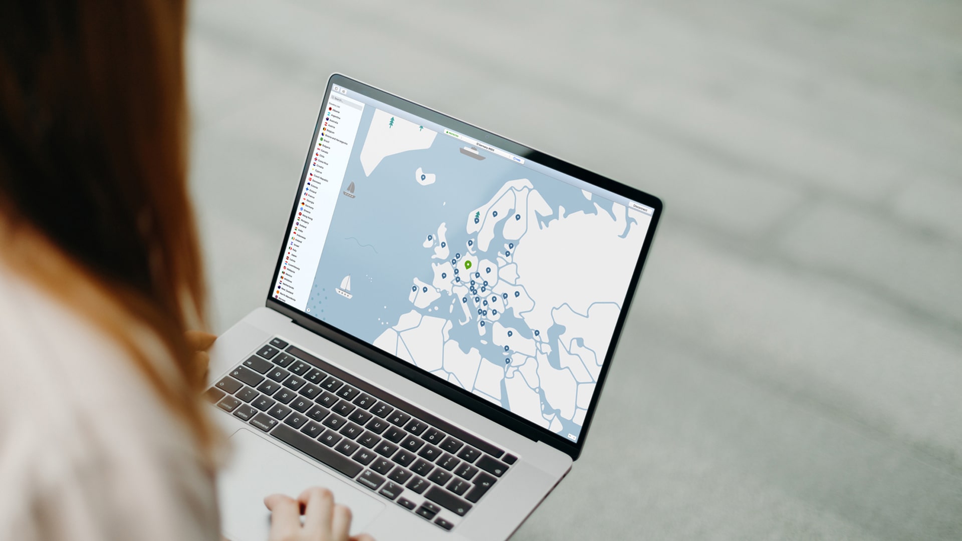 Activating CyberSec Feature on NordVPN macOS App NordVPN's CyberSec feature toggle in macOS application settings