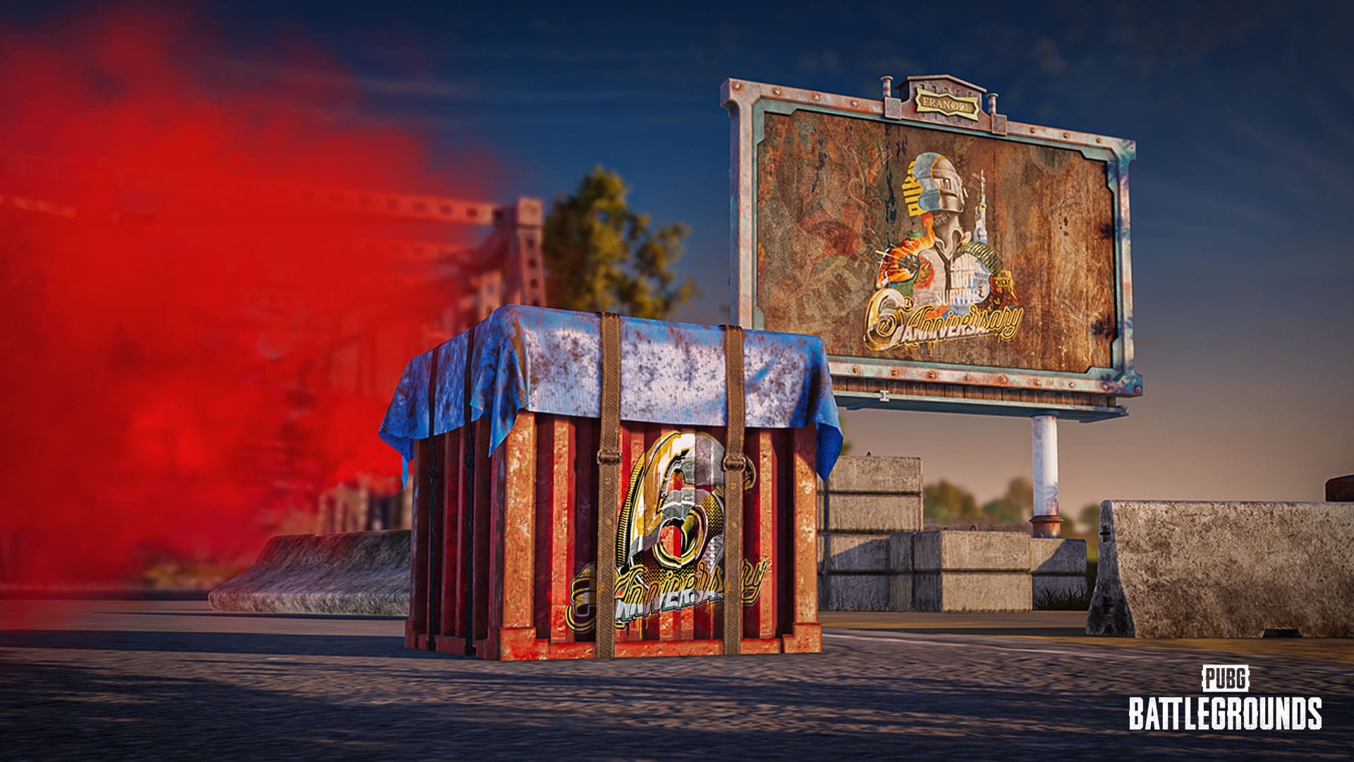 In-game loot crate from PUBG Mobile PUBG Mobile in-game crate