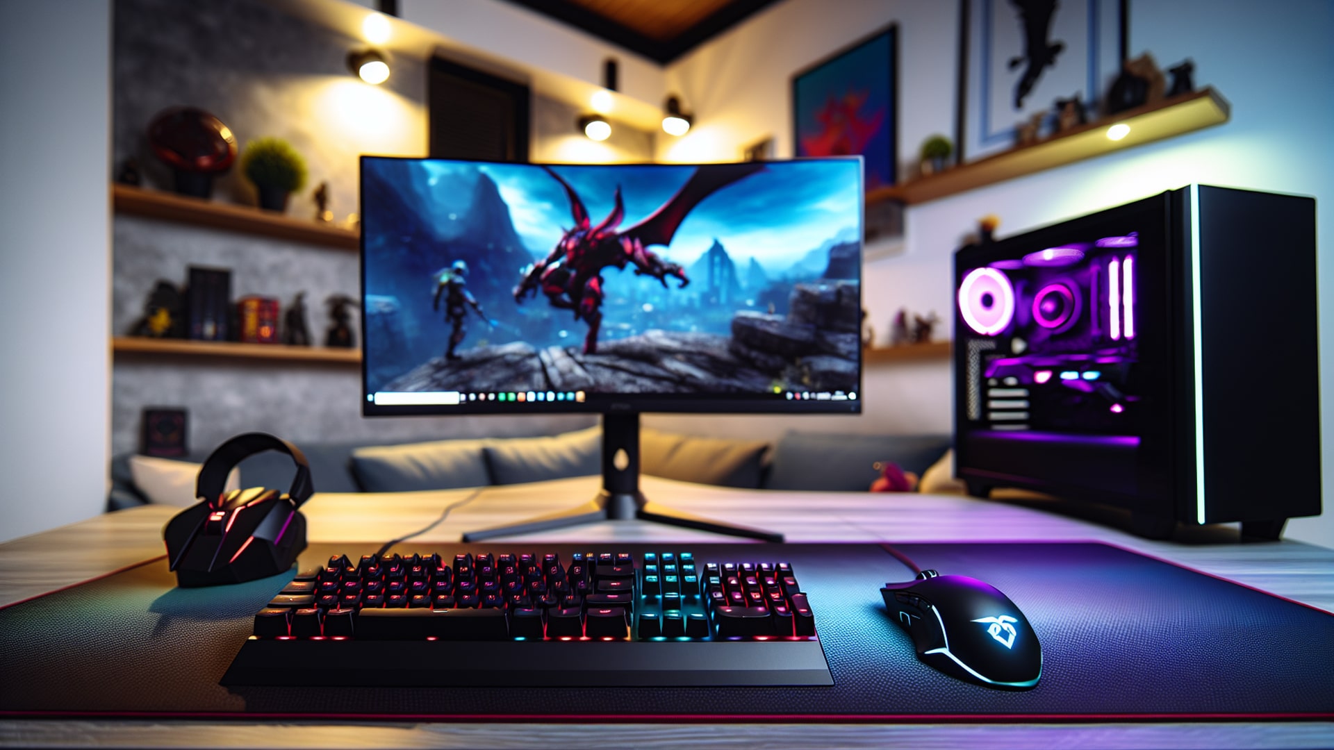 Gaming peripherals for an enhanced gaming experience