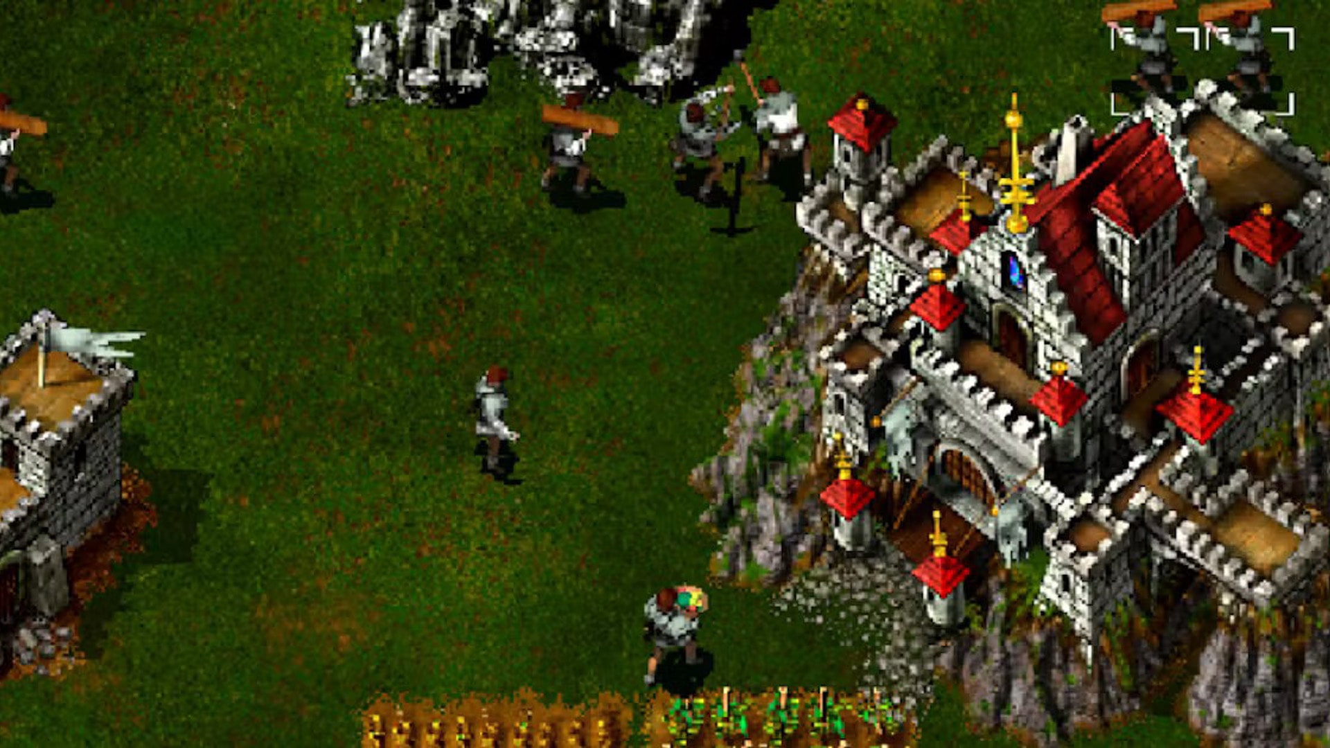 Strategic gameplay screenshot from Tzared, featuring empire building and management on Crazy Games