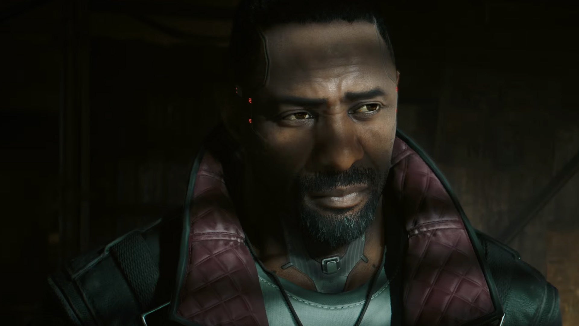 Idris Elba in Cyberpunk 2077 Phantom Liberty