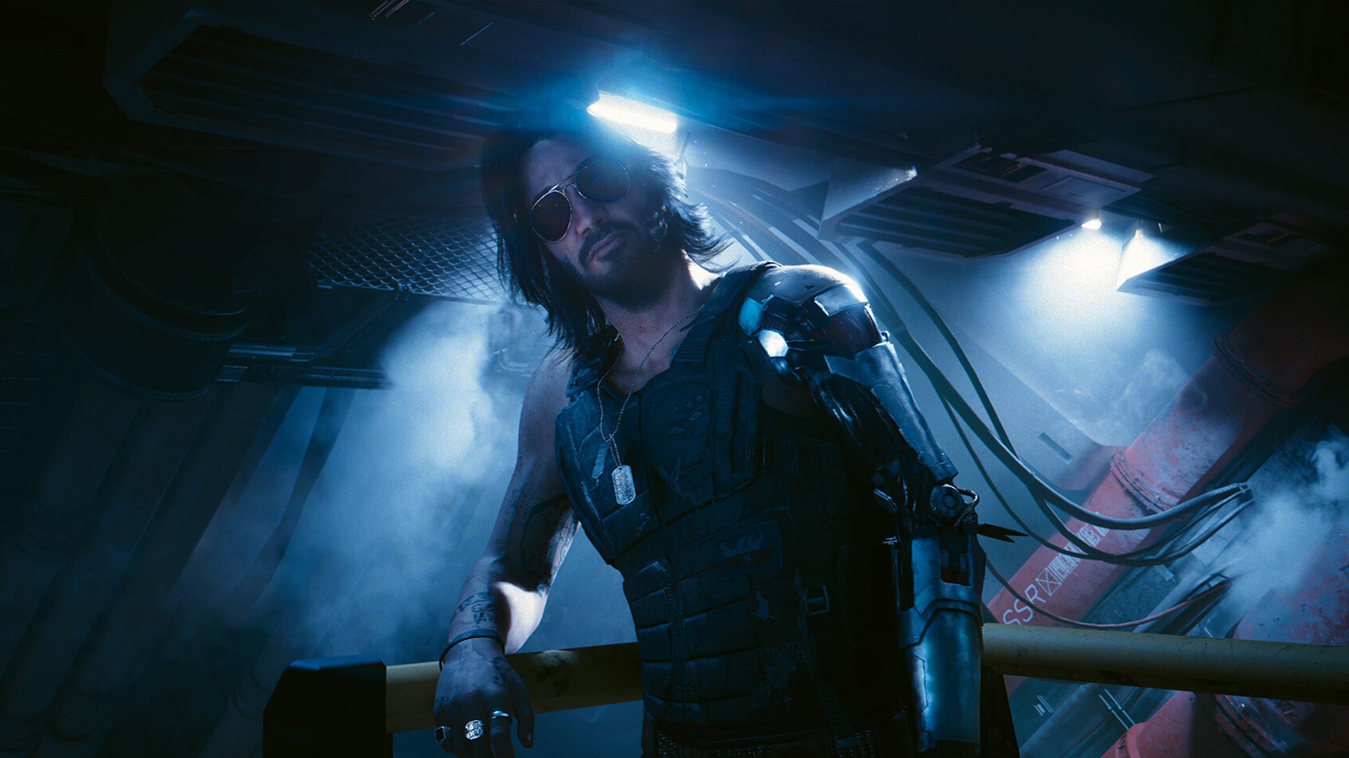 Keanu Reeves in Cyberpunk 2077 Phantom Liberty