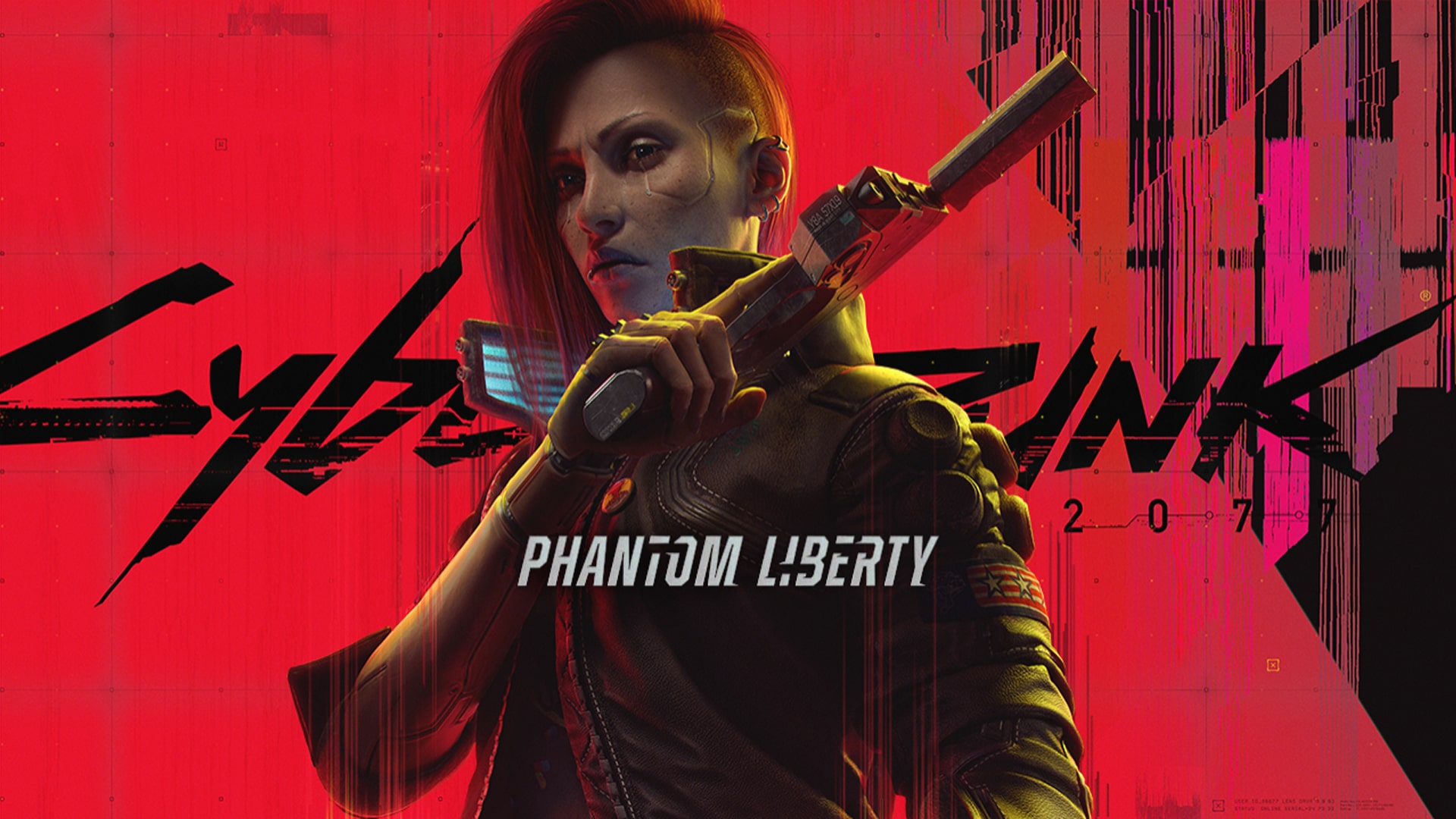 Cyberpunk 2077 Phantom Liberty Expansion Game Logo