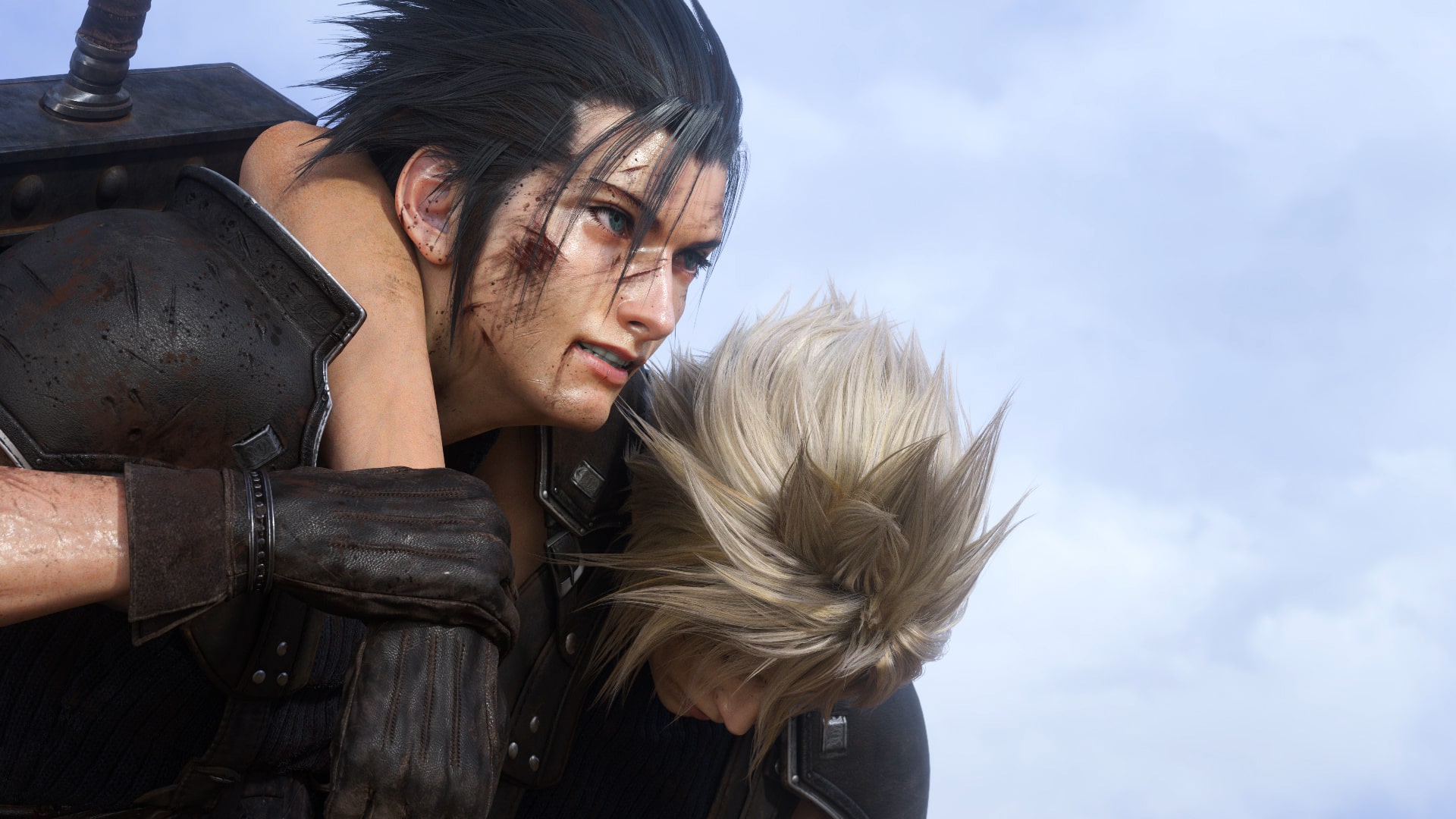 Zack and Cloud from Final Fantasy VII Rebirth