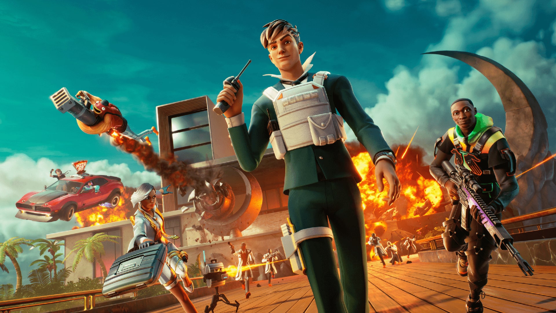 Fortnite Gameplay Fortnite gameplay screenshot