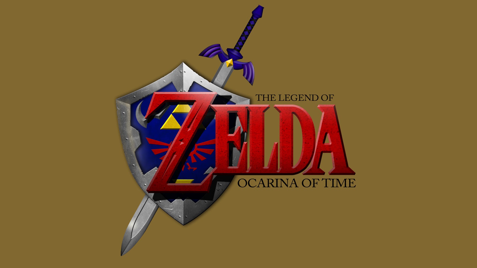 Official Logo of The Legend of Zelda: Ocarina of Time