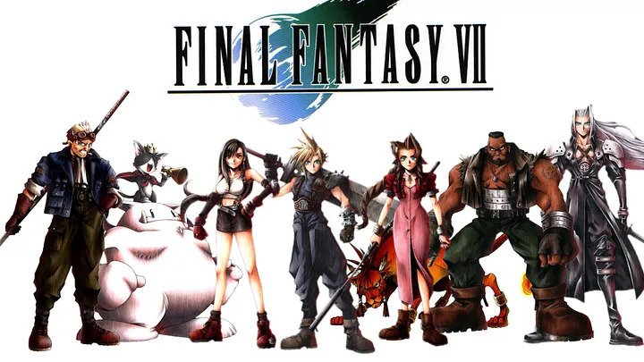 Screenshot from Final Fantasy 7 video game