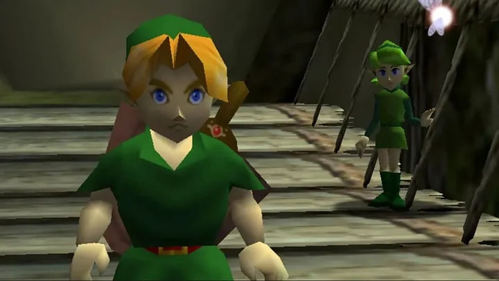 Screenshot from The Legend of Zelda 64 Ocarina of Time video game